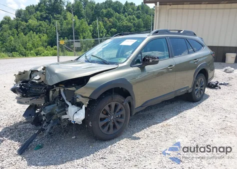 2025 Subaru Outback Onyx Edition from USA, damaged, VIN 4S4BTALC5S3192329